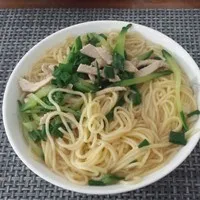 青菜肉丝饸饹面步骤五